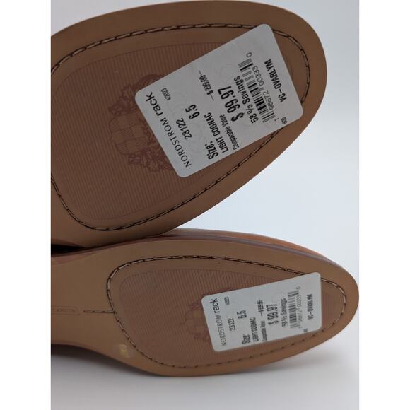 Women’s Vince Camuto Ovarlym Riding Boot Light Brown 6.5M New With Defects - Picture 5 of 7